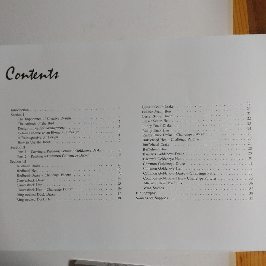 バードカービング教本２冊 パトリック ゴディンのカモとロニーダイのハヤブサ