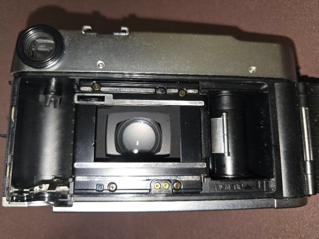 KONICA HEXAR sliver 中古　説明書　ジャンクストロボ付き