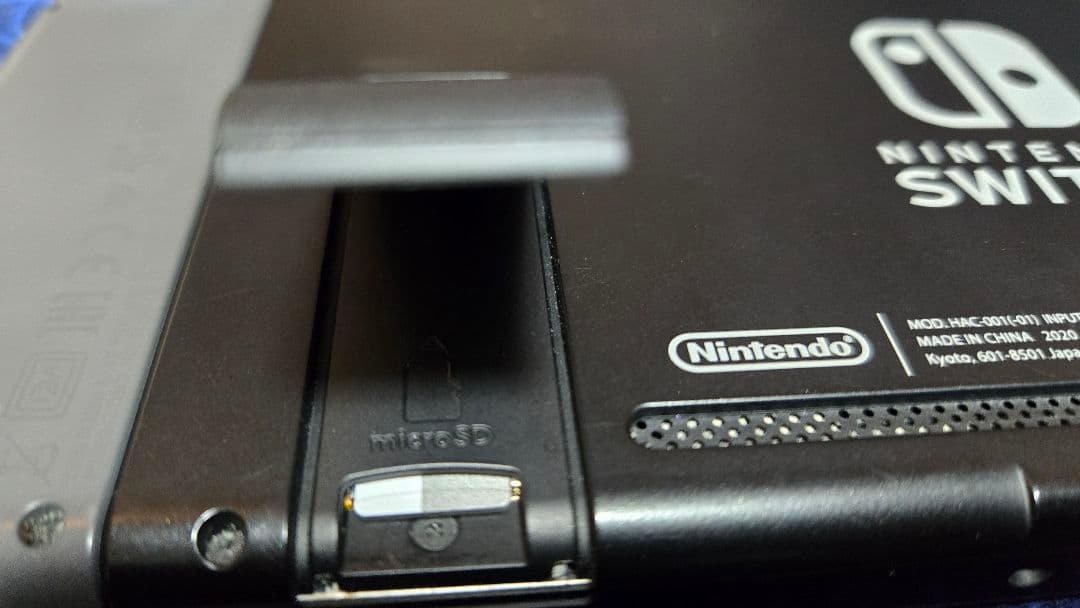 【バッテリー強化】Switch HAC-001(-01) 本体+SD128ギガ