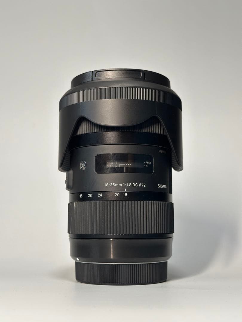 SIGMA 18-35mm F1.8 DC ズームレンズ