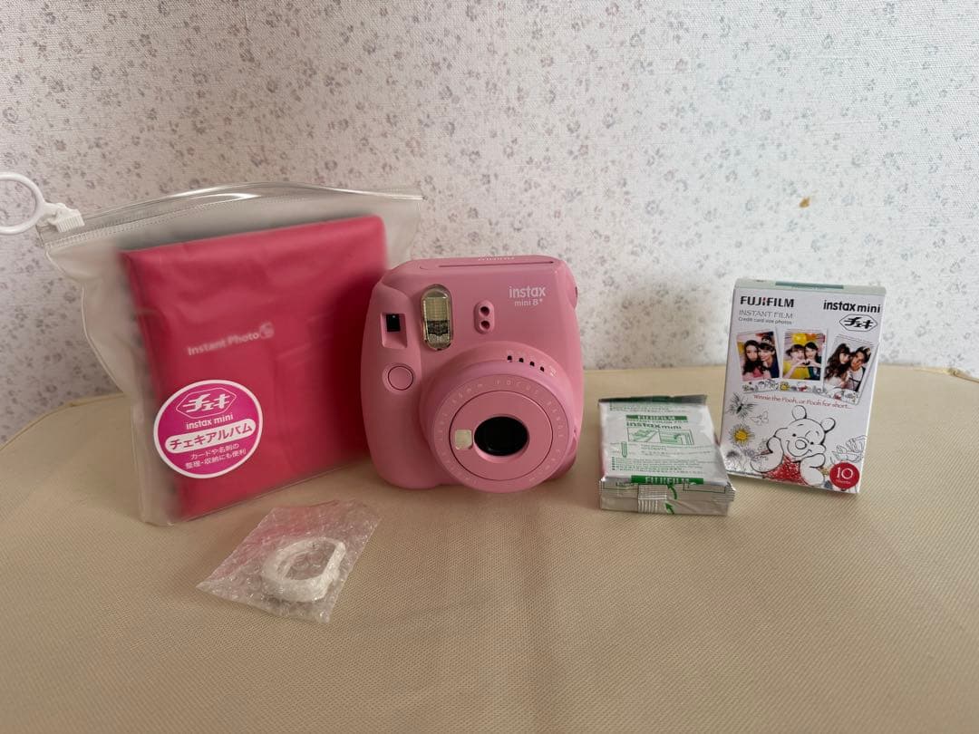 チェキ instax8＋ ピンク