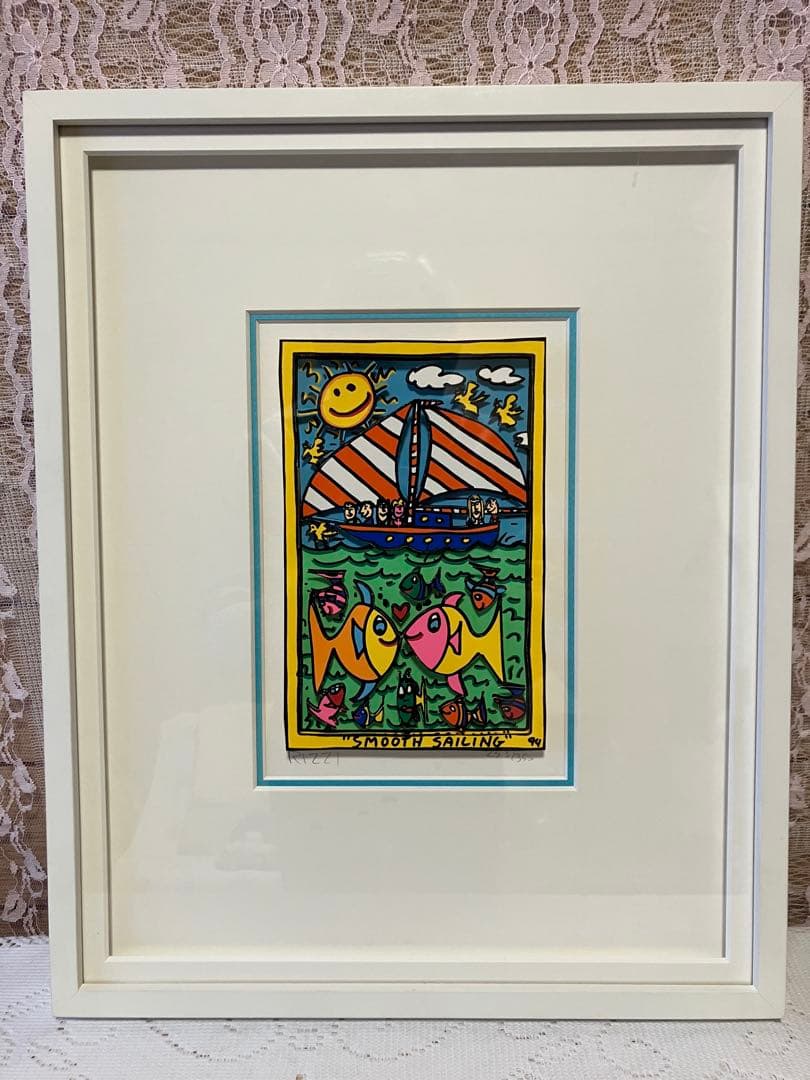 JAMES RIZZI 3Dアート「SMOOTH SAILING」