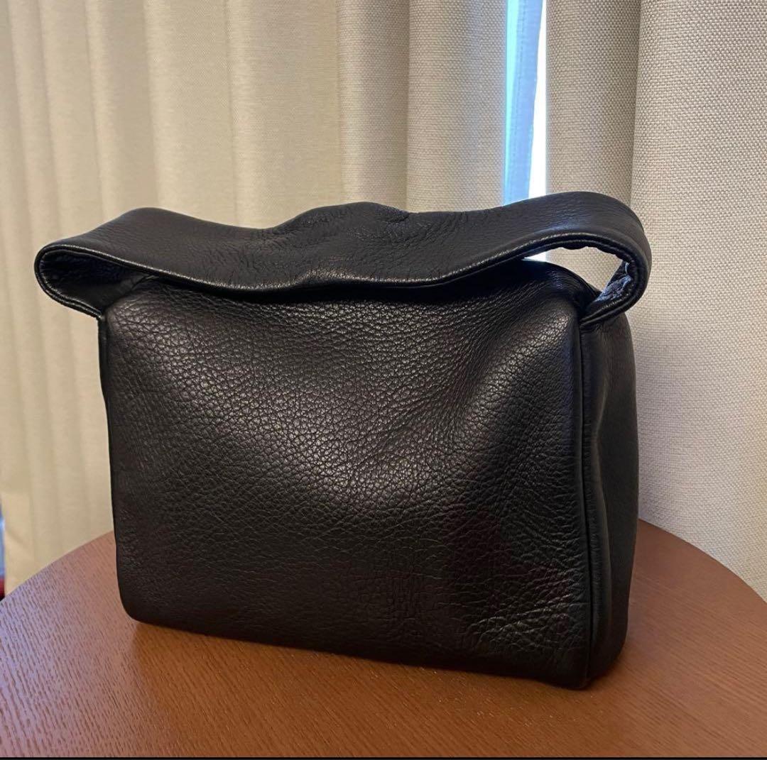 Aeta ディアレザーワンショルダースクエアバッグ