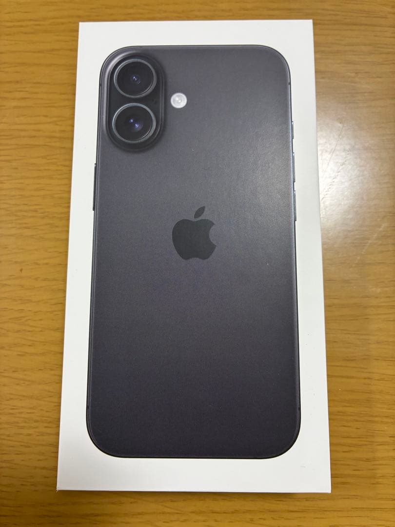 未開封 iPhone16 256GB ブラック SIMフリー ストア版 一括払