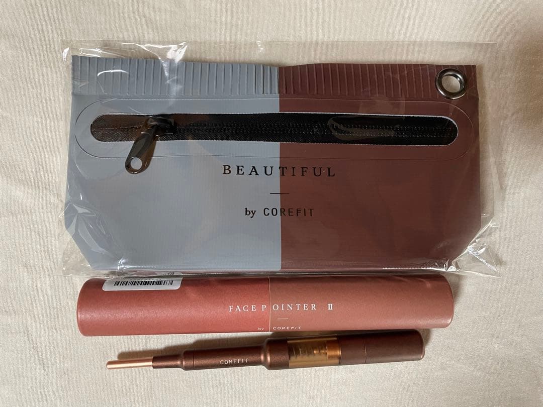 【美品】corefit フェイスポインター2(専用ポーチ付き)
