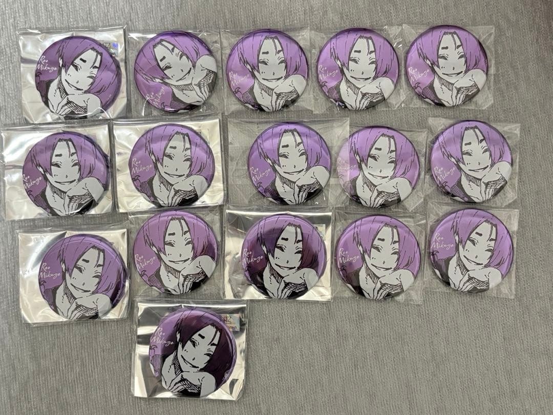 ブルーロック シークレットメタル缶バッジ 御影玲王