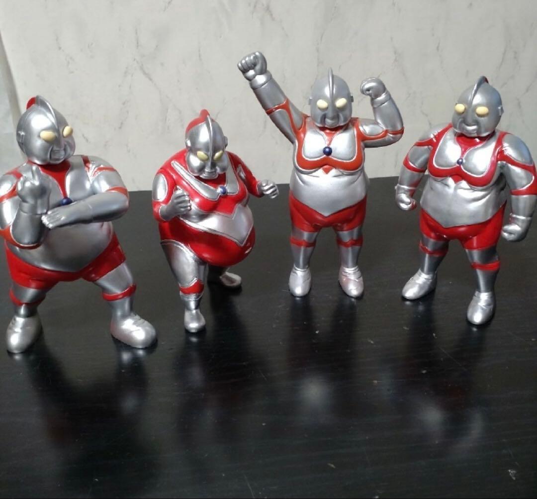 帰ってくるな　デブトラマン フィギュア 4体セット