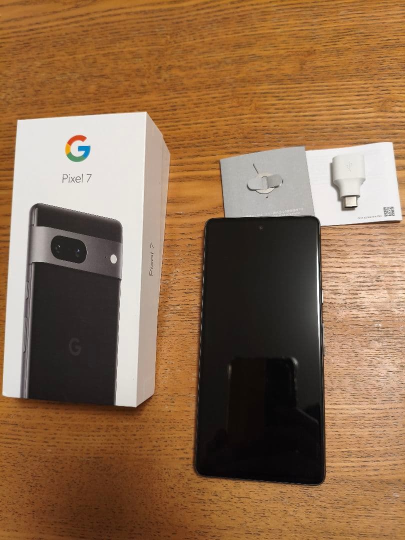 Google Pixel7 256GB Obsidian 箱あり　SIMフリー