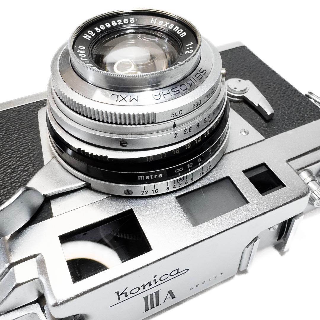 Sランク 整備済み Konica ⅢA レンジファインダー 3ヶ月動作保証付き