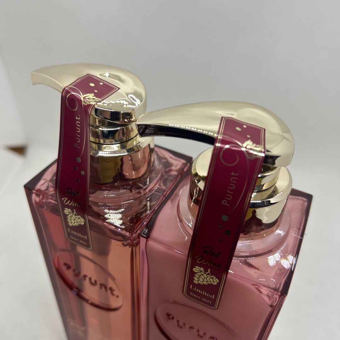 ５セットPurunt プルントリライト　シャンプー　トリートメント　レッドワイン
