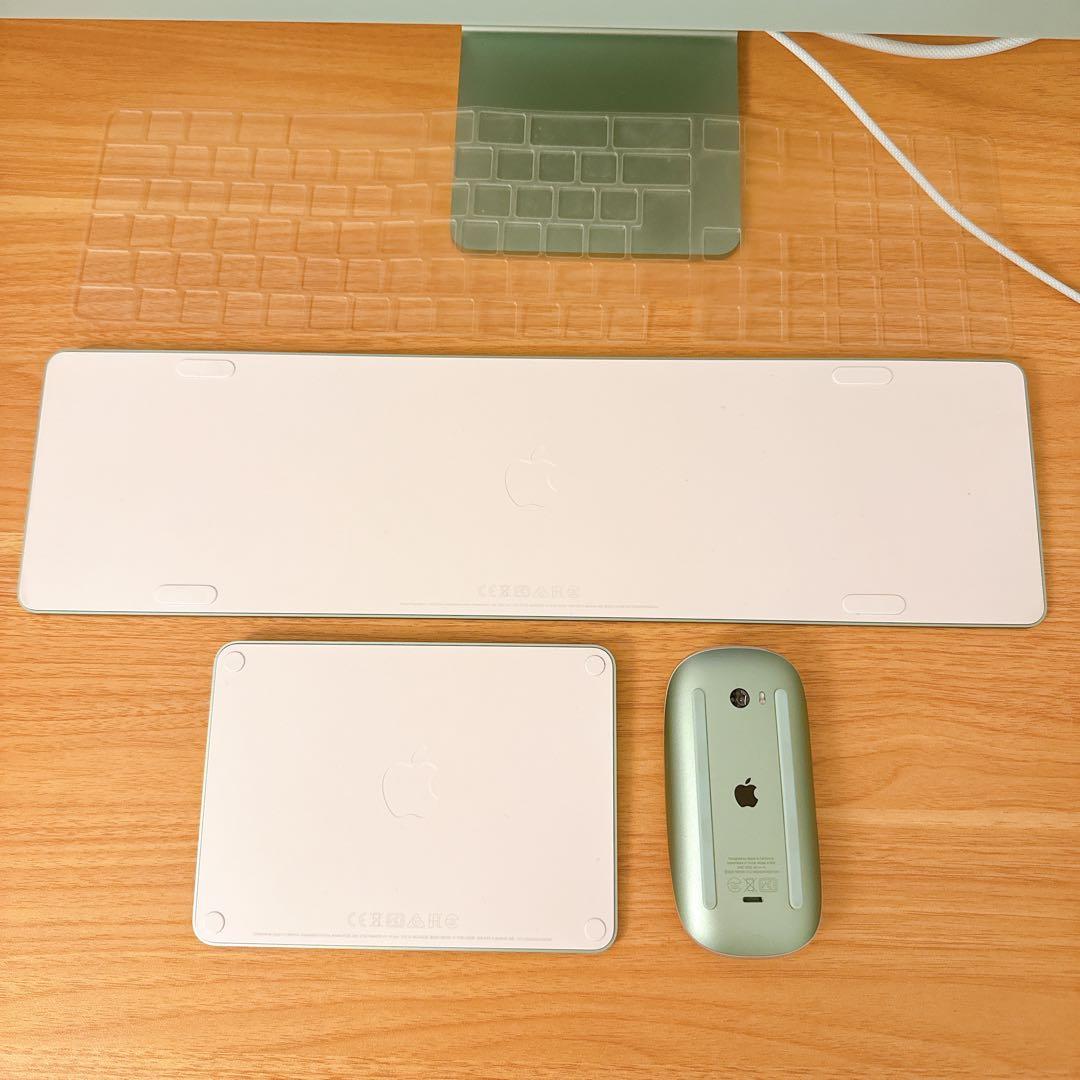 超美品◎iMac M1 24インチ 8GB 512GB グリーン セット