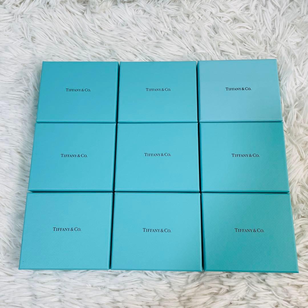 【美品】ティファニー 空箱 9個セット