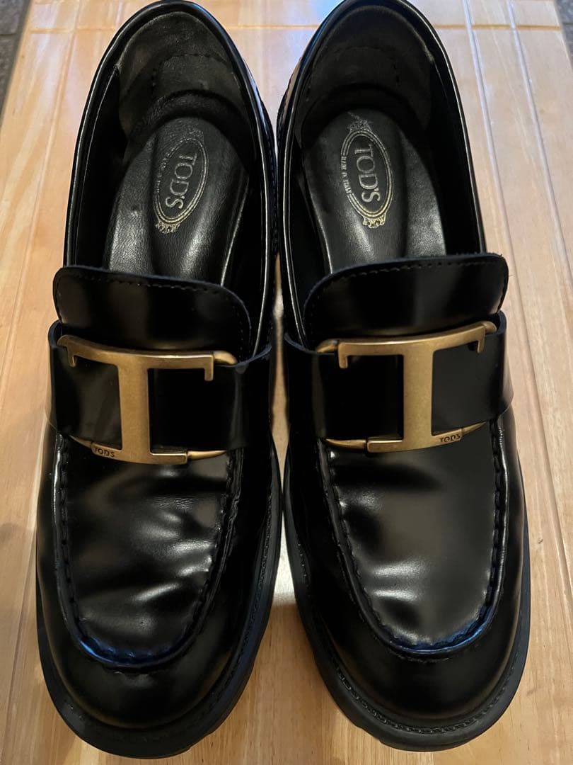 TOD’Ｓ タイムレス ローファー レザー サイズ37.5 トッズ