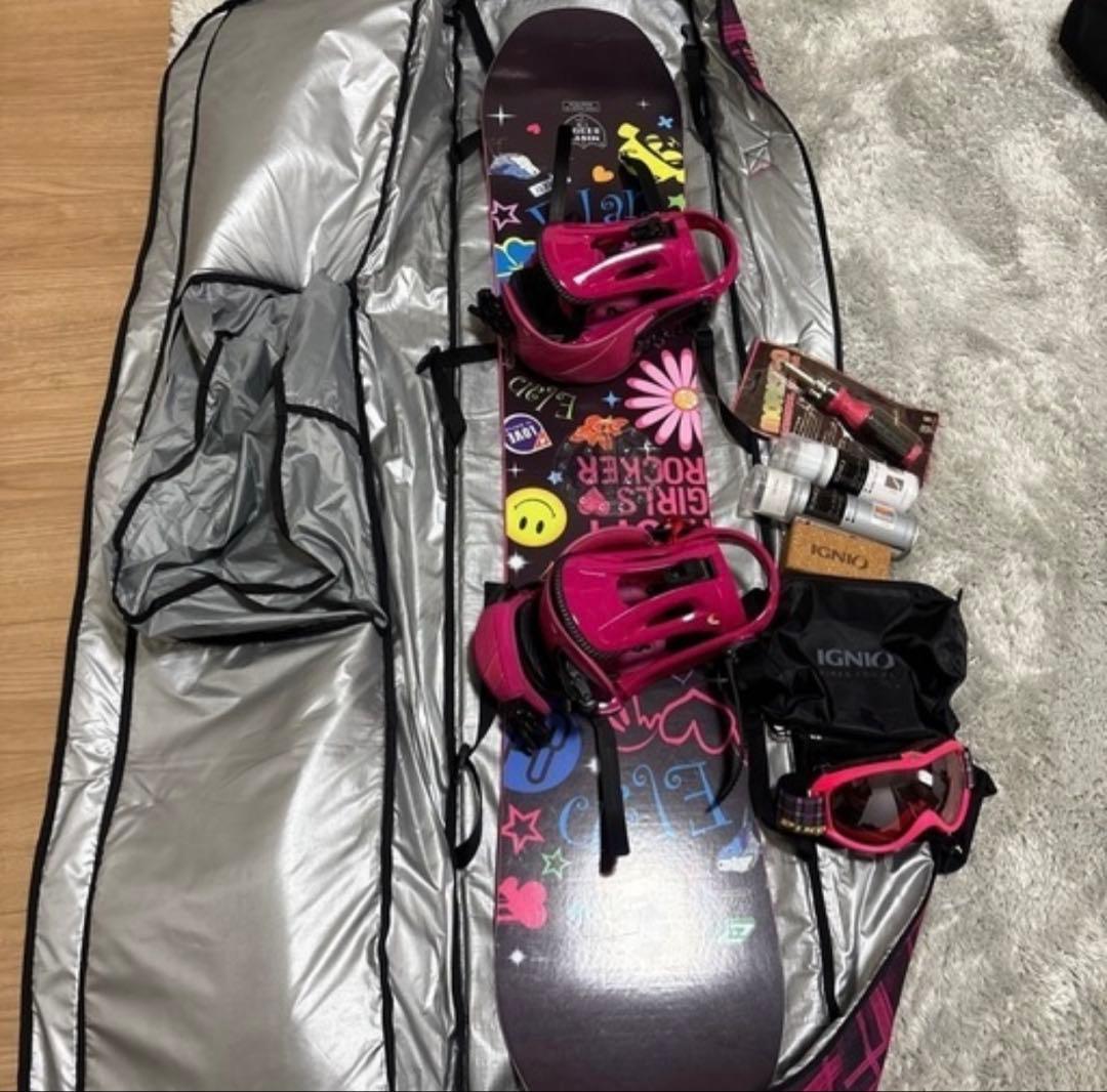 美品Elenスノーボードセット