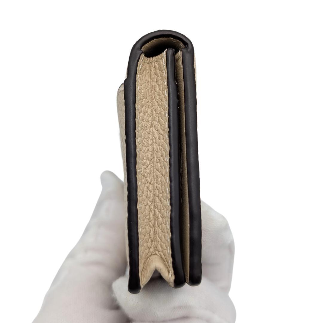 ＜未使用品＞ COACH コーチ 名刺入れ カードケース 小物 アイボリー