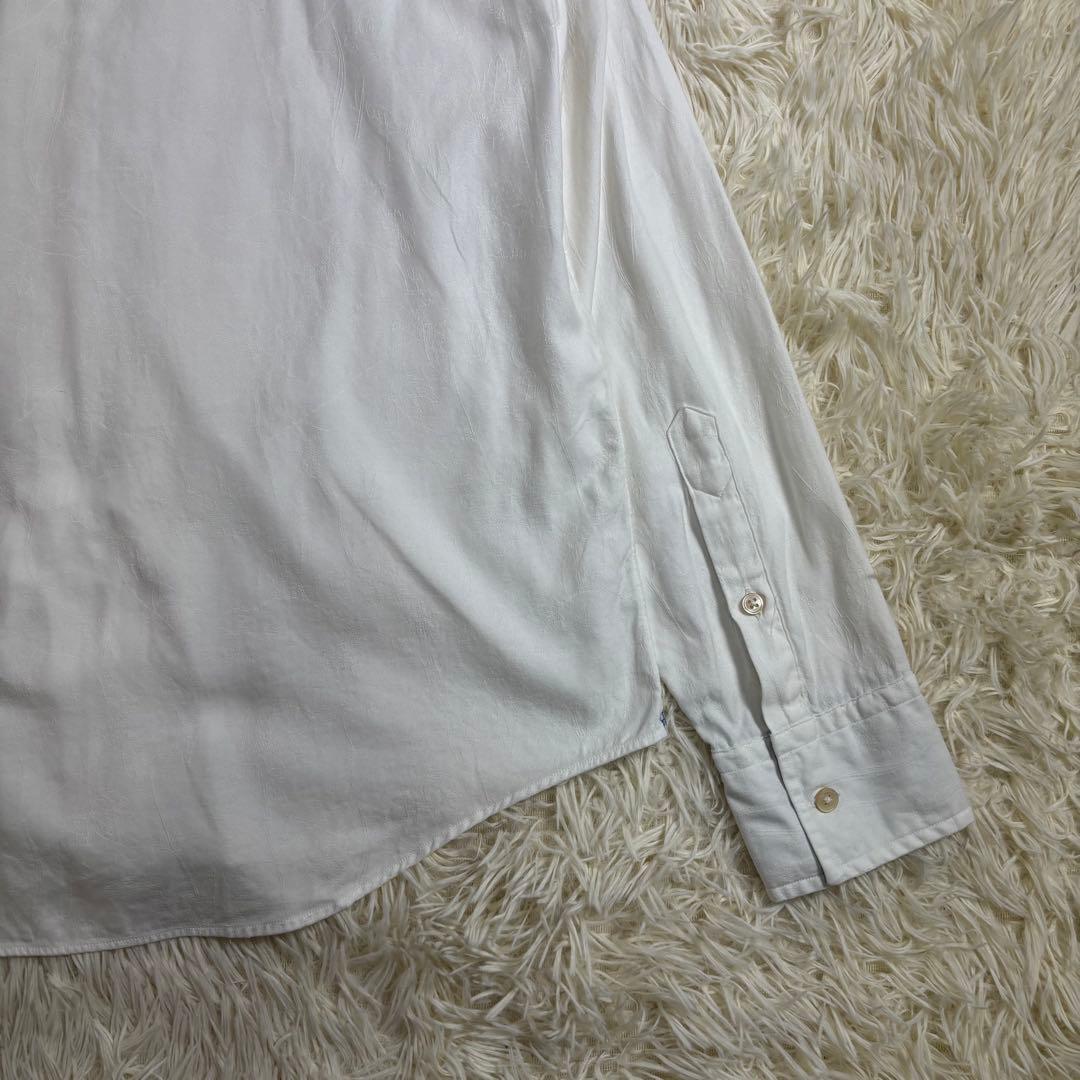 ✨高級ライン✨ ポールスミス コレクション 花柄 ジャガード織り 長袖シャツ