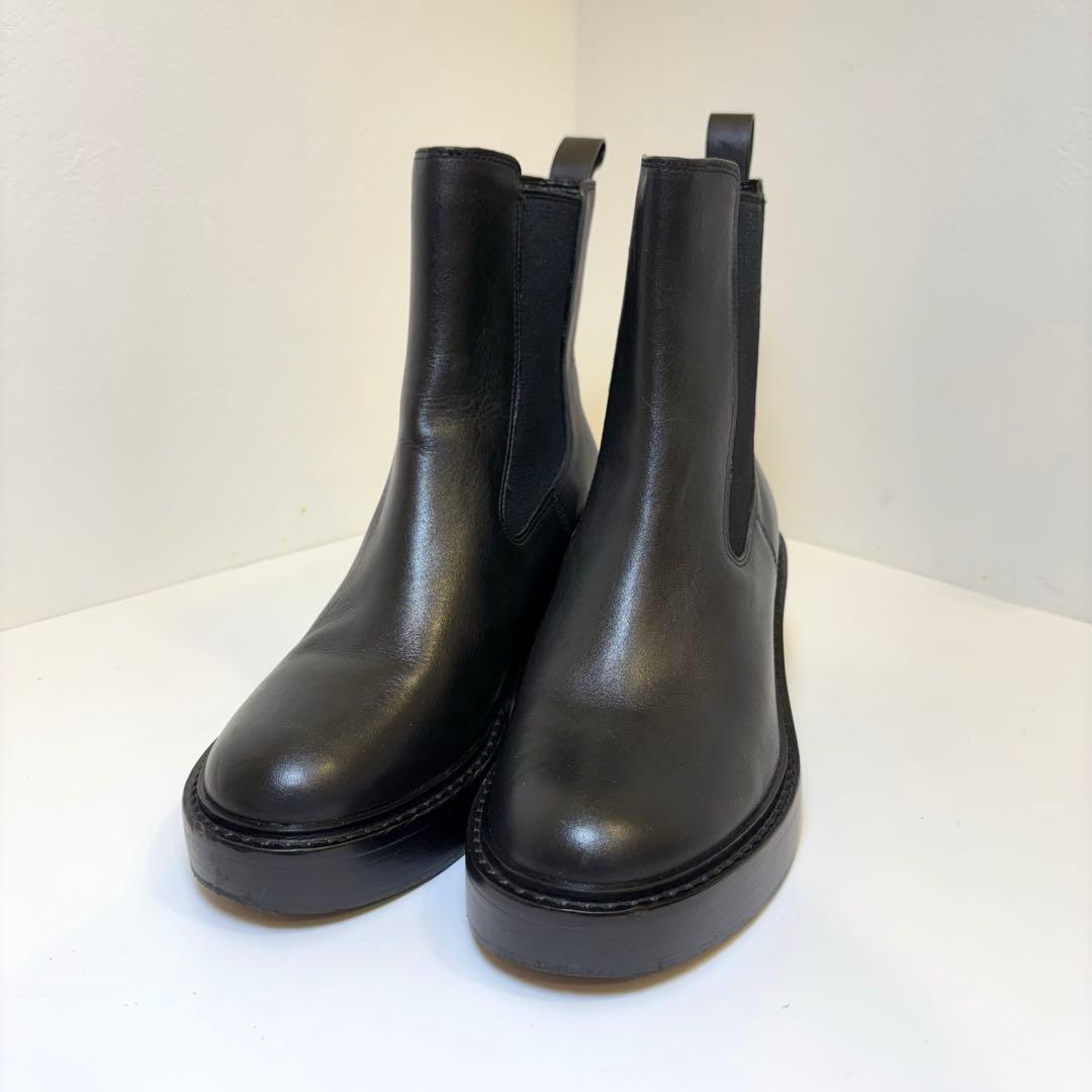 最終値下げ‼️COACH サイドゴアブーツ 高ヒール 23cm