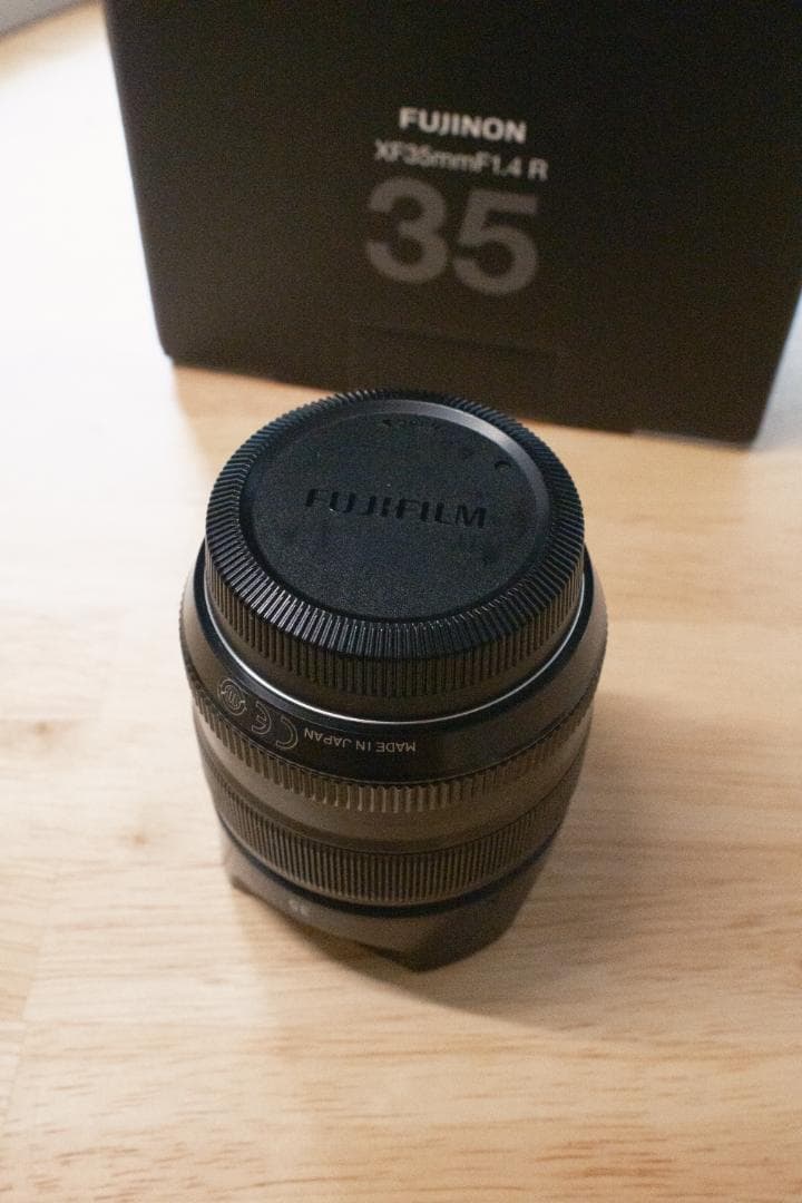 【良品】XF35mm F1.4 R 箱付 富士フイルム 単焦点レンズ