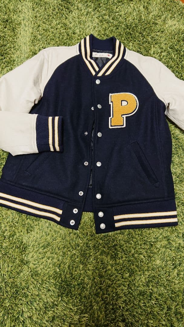 PINK HOUSE 美品☆スタジアムジャンパー ブルゾン スタジャン