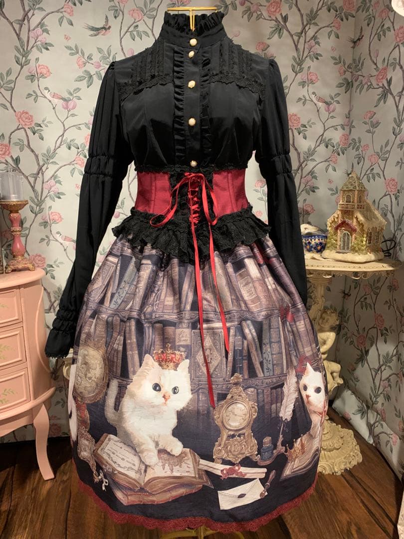 アンシャンテリック　アンシャンテリー　秘密の書斎スカート