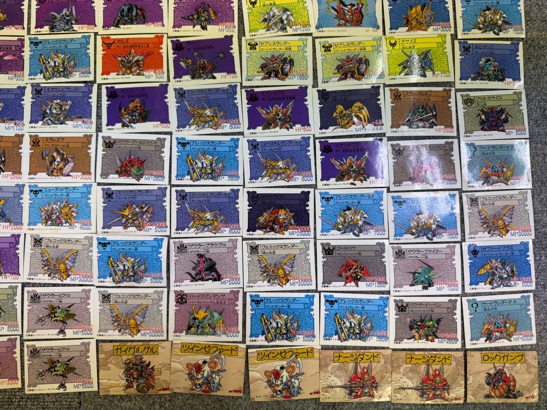 ガン消し　シール　約200枚セット 武者頑駄無 ガンドランダー　他