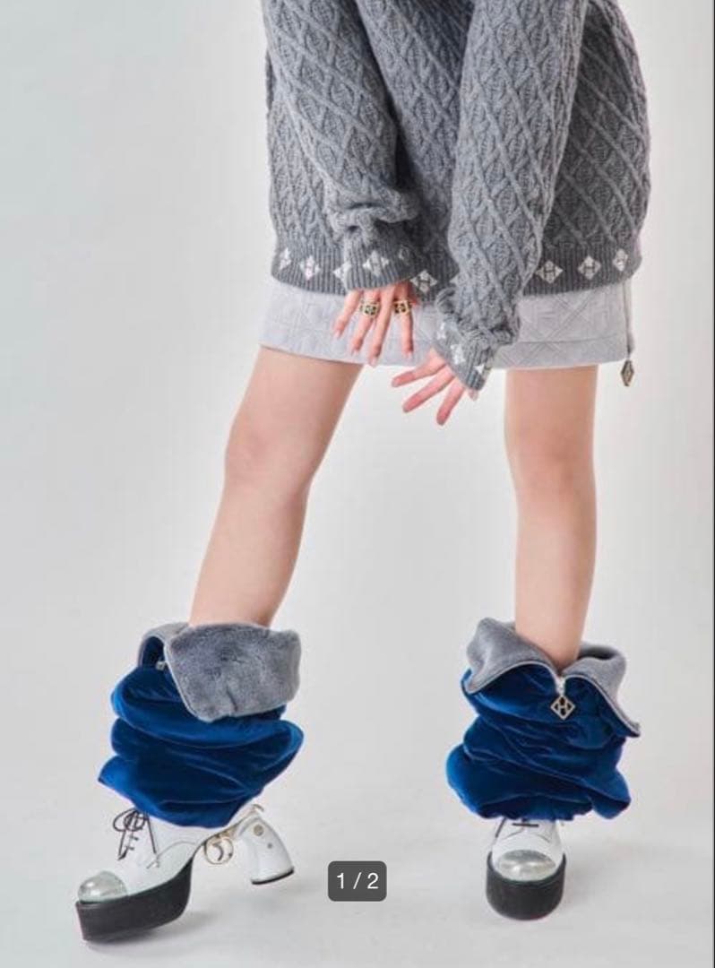 hazama 誰もに向けたルーズレッグウォーマー