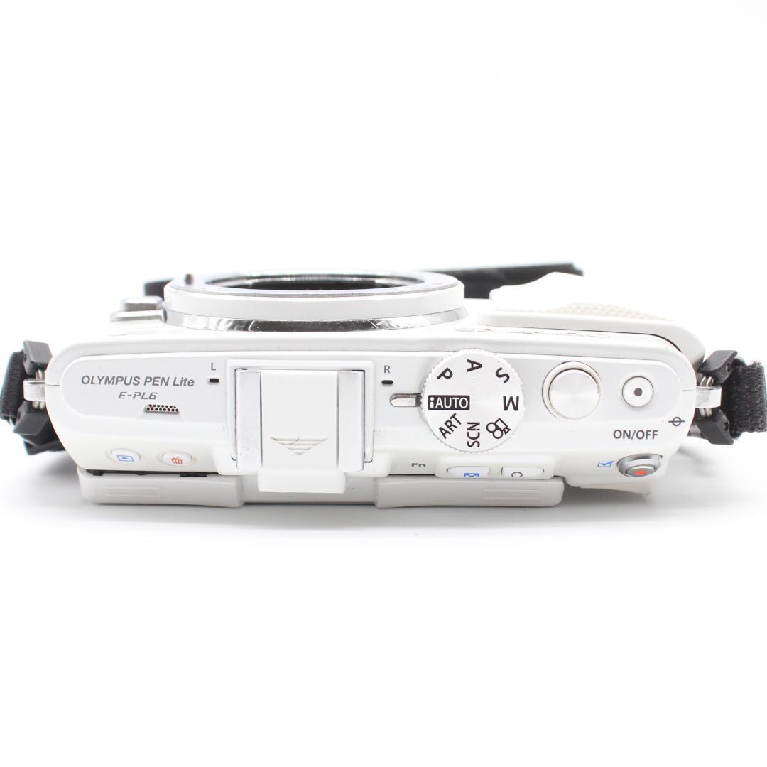 ミラーレス一眼 PEN Lite E-PL6 ボディ ホワイト