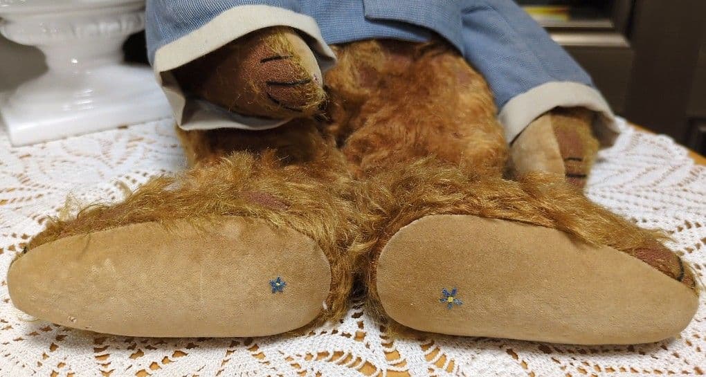 ご予約済です☆海外作家 テディベア フォーゲットミーノットベア Mary作