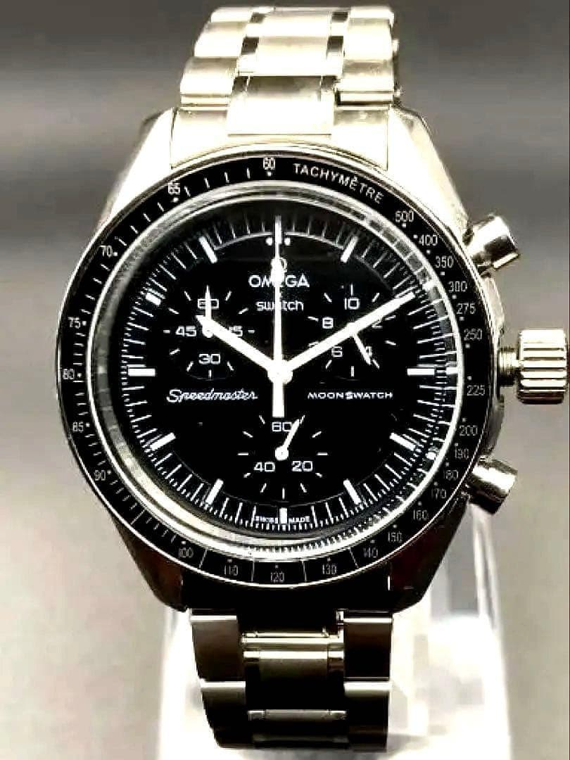 在庫処分　スピードマスター　クロノグラフ　メタルケース仕様