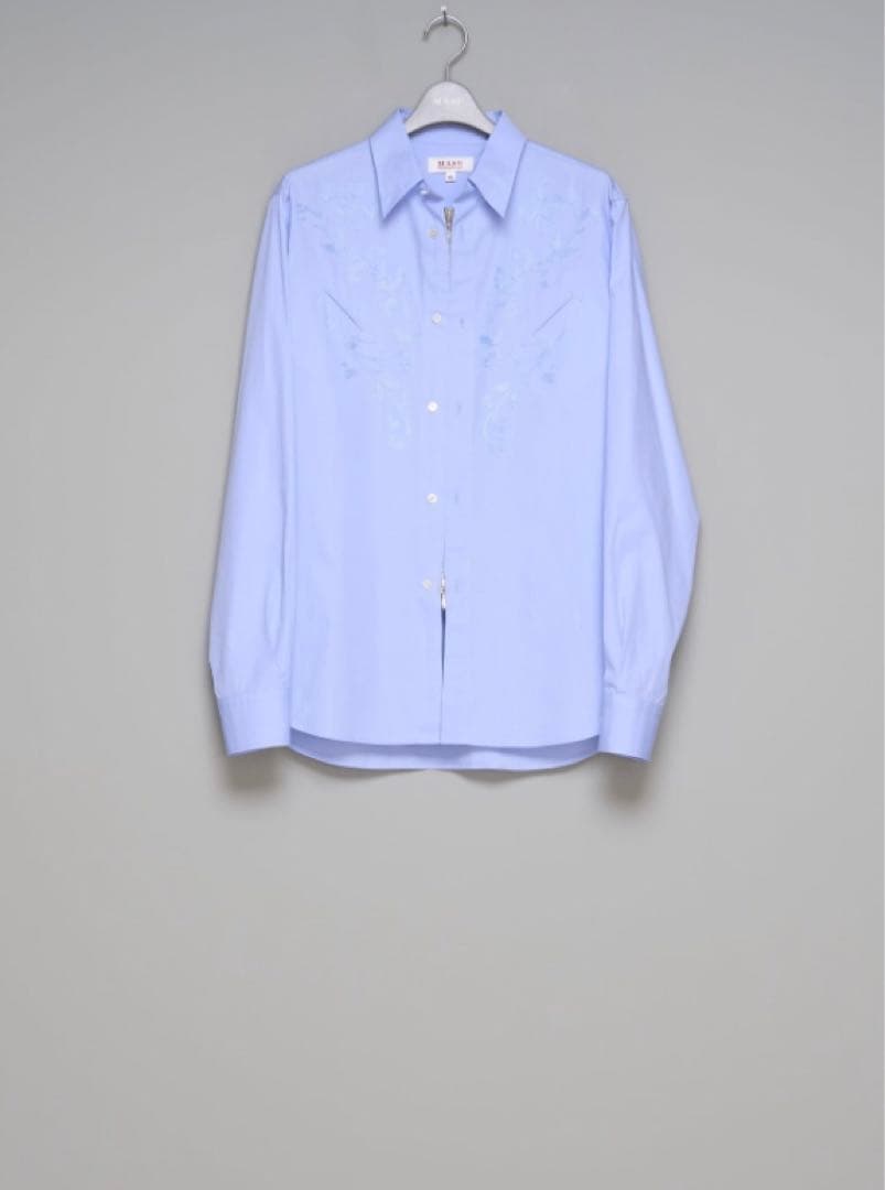 y*。様 2025新作 MASU　RODEO ZIP-UP DRESS SHIR