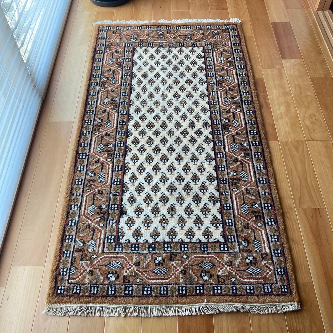 ヴィンテージラグ　トライバルラグ インド　ボテ