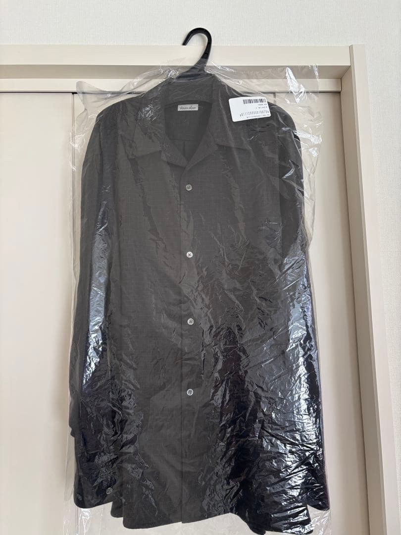 ＜Steven Alan＞ネル マイクロチェック オープンカラー シャツ BOX