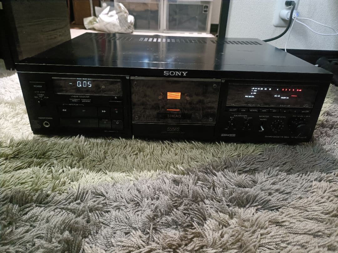 SONYカセットデッキ TC-K555ESX ジャンク品
