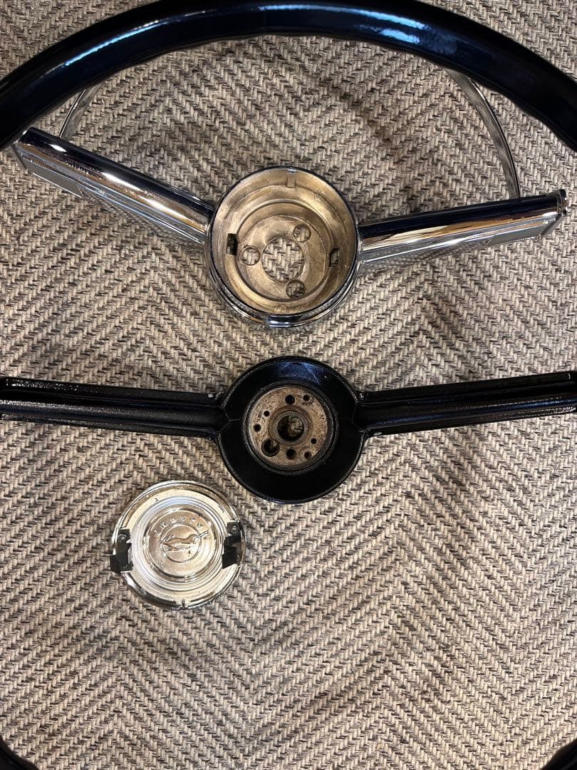 1964 インパラ　ステアリング　ホイール 黒