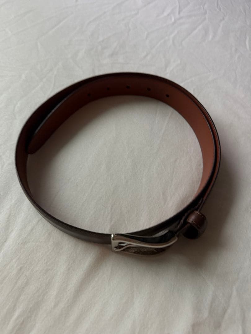 Alden USA製　カーフレザーベルト