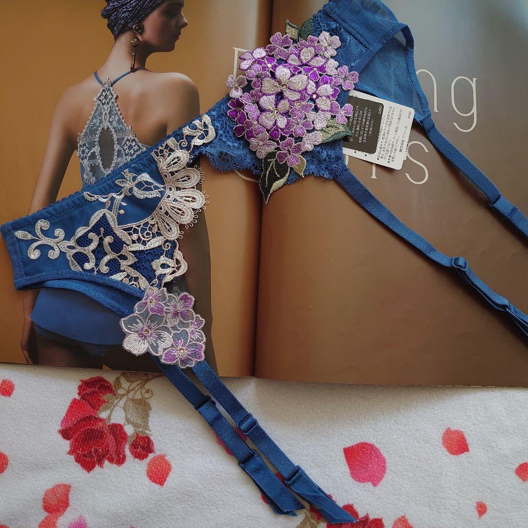 新品サルート49GモロッコガーターベルトM店舗限定プレステージスワロフスキー