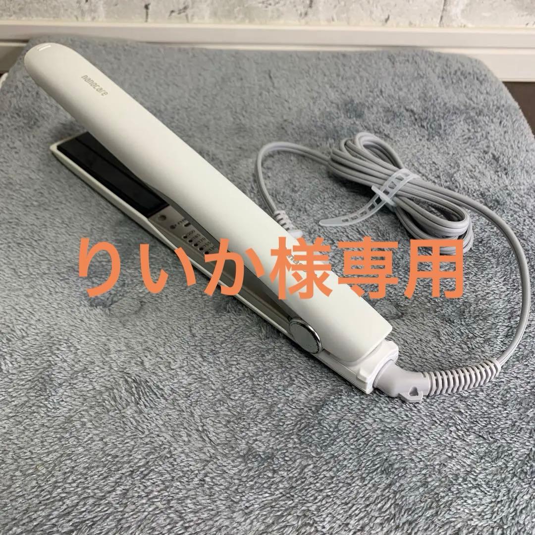 【比較的美品】Panasonic ナノケアストレートヘアアイロン　EH-HS0J