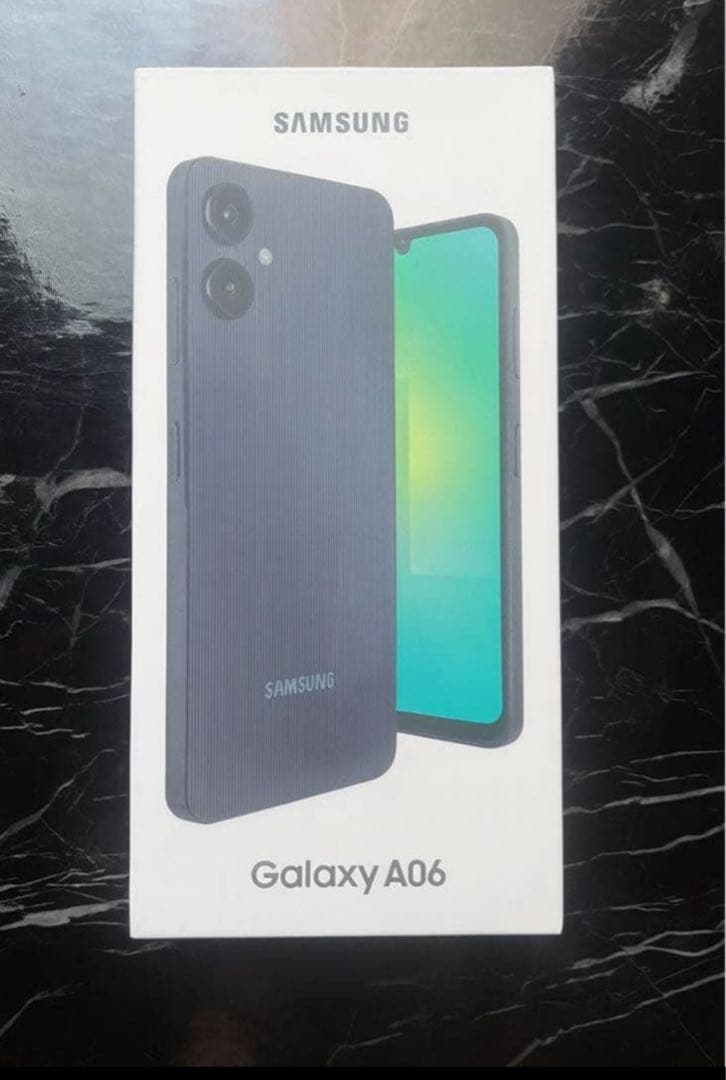 Samsung Galaxy A06 本体 4GB/128GB ブラック
