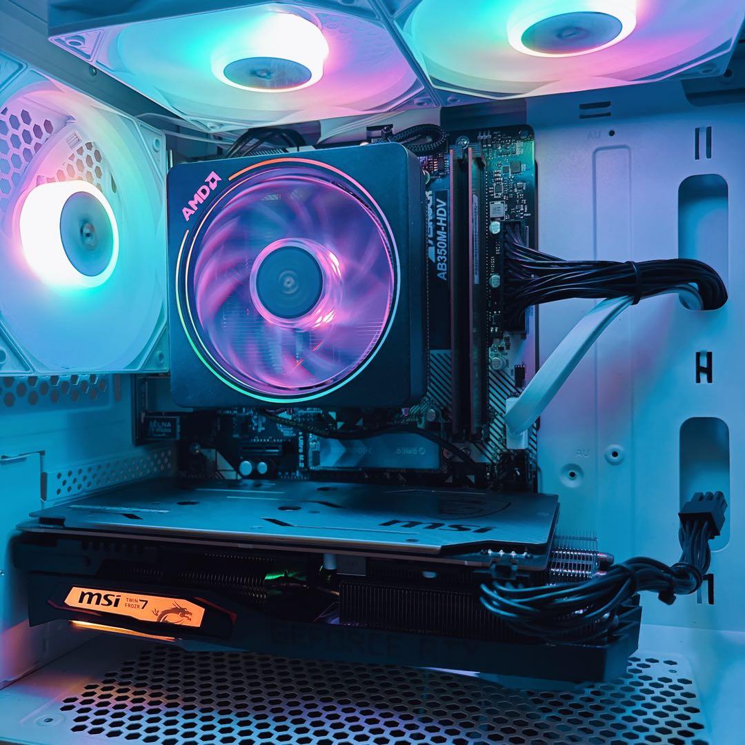 自作ゲーミングPC/Ryzen5 5500/16G/RTX2060