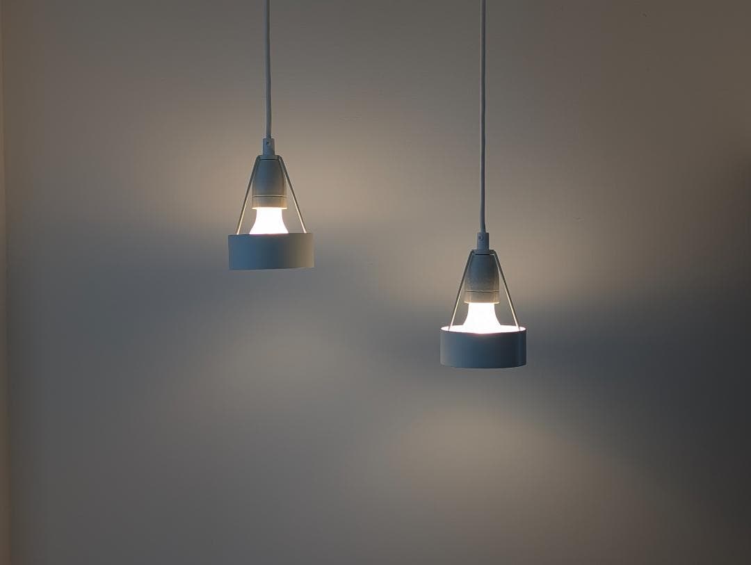 old ルイスポールセン パークフース ペンダントライト ２Pセット 白 美品