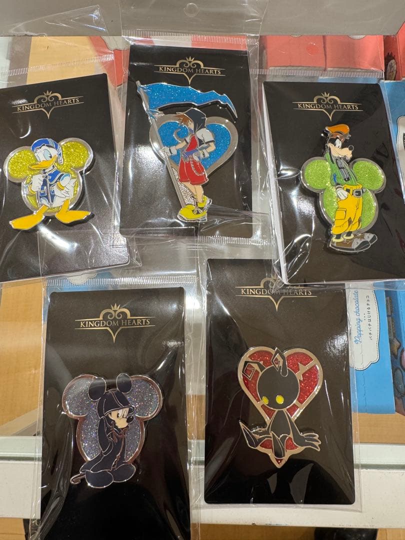 キングダムハーツ キャラクターピンバッジ 5個セット