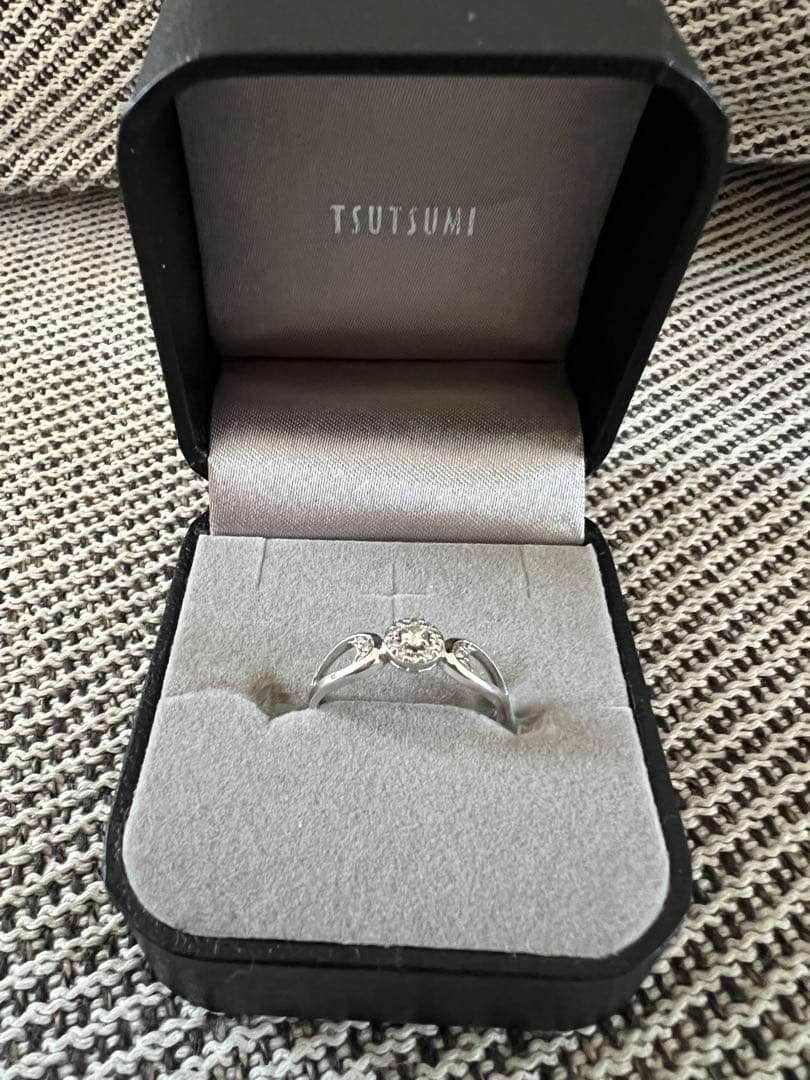JEWELRY TSUTSUMI ダイヤモンドリング0.14カラット（値下げ可）
