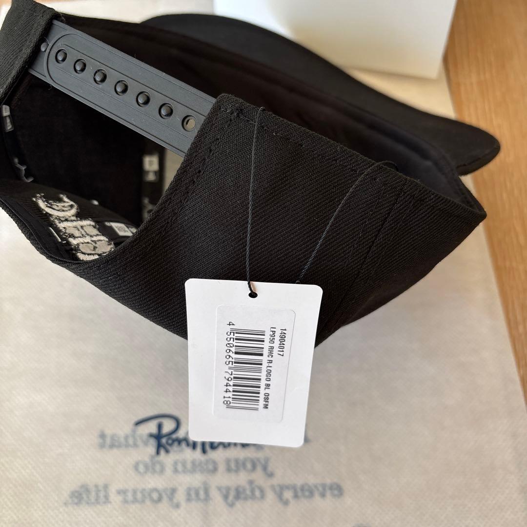 ブラック 9FIFTY スナップバックキャップ　ロンハーマン　ニューエラ