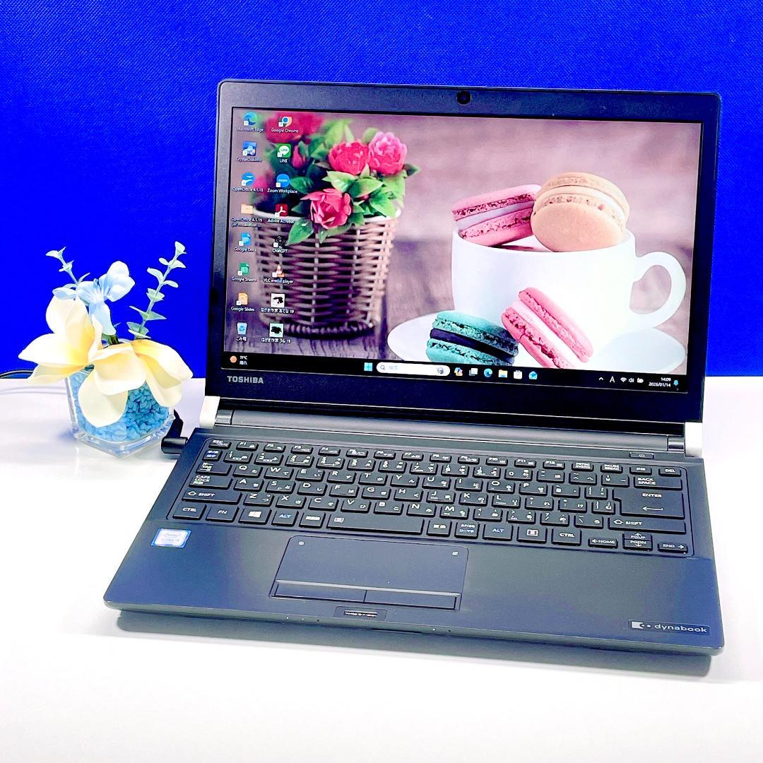 即利用OK！快速SSD✨Windows11✨小型軽量✨東芝カメラ付ノートパソコン