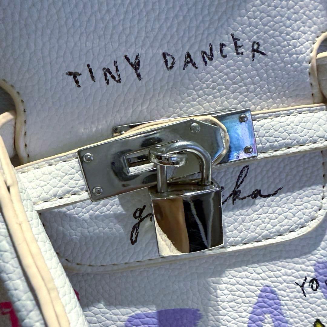 【タグ付き未使用品】 ゲルニカ ペイントハンドバッグ ホワイト シンプソンズ