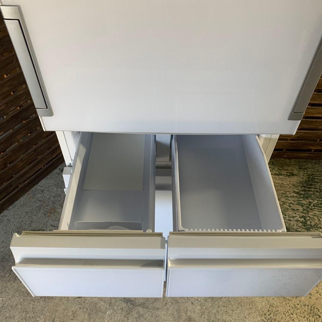 J405 SHARP 412L 両開き 冷蔵庫 SJ-G417J 22年製