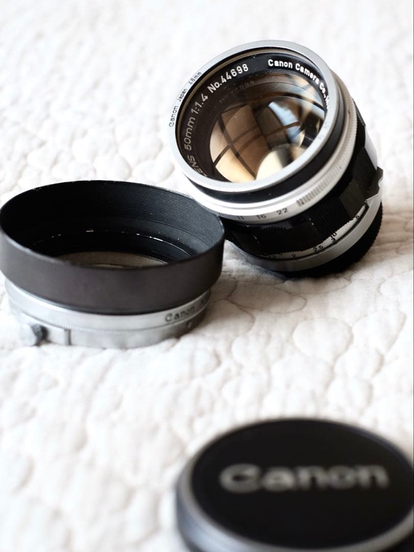 キヤノン Canon 50mm F1.4 ライカ L39マウント