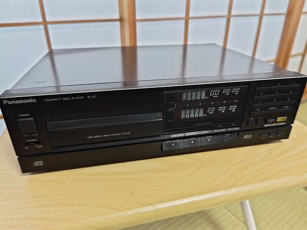 Panasonic パナソニック　コンパクトディスクプレーヤー SL-D7　稀少