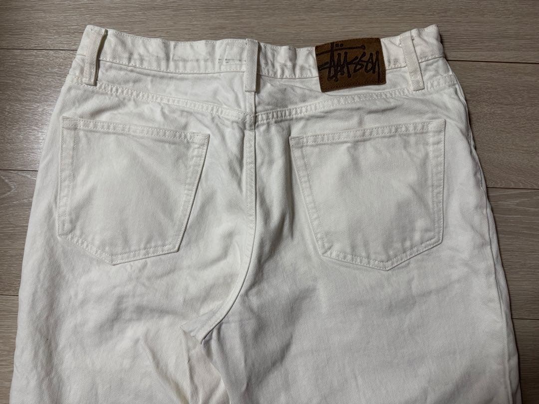 パンツ STUSSY OVERDYED BIG OL JEAN Bone 2024