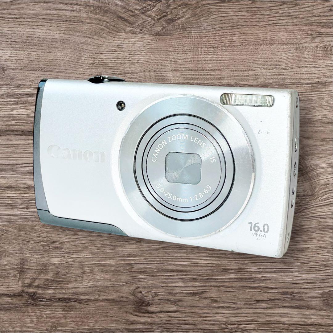 Canon PowerShot A3500 IS シルバー デジタルカメラ